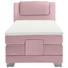 BOXSPRINGBETT 100/200 cm in Rosa, Altrosa - Silberfarben/Altrosa, KONVENTIONELL, Kunststoff/Textil (100/200cm) - Esposa BOXSPRINGBETT 100/200 cm in Rosa, Altrosa - Silberfarben/Altrosa, KONVENTIONELL, Kunststoff/Textil (100/200cm) - Esposa