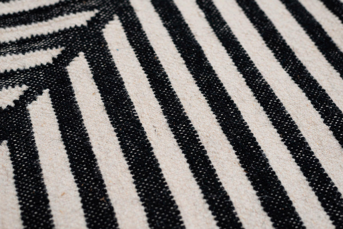 TEPPICH 65/135 cm Schwarz  - Schwarz, Design, Textil (65/135cm) - Tom Tailor