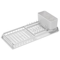 ODKAPÁVACÍ PODLOŽKA NA NÁDOBÍ - šedá, Design, kov/plast (20/12,6/46,3cm) - Brabantia