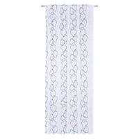 GOTOVA ZAVJESA crna, bijela  140/245 cm  - bijela/crna, Konvencionalno, tekstil (140/245cm) - Esposa