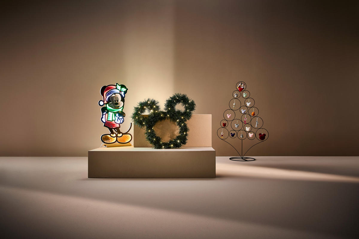 DEKOHÄNGER Mickey & Minnie  - Multicolor, Trend, Kunststoff - Disney