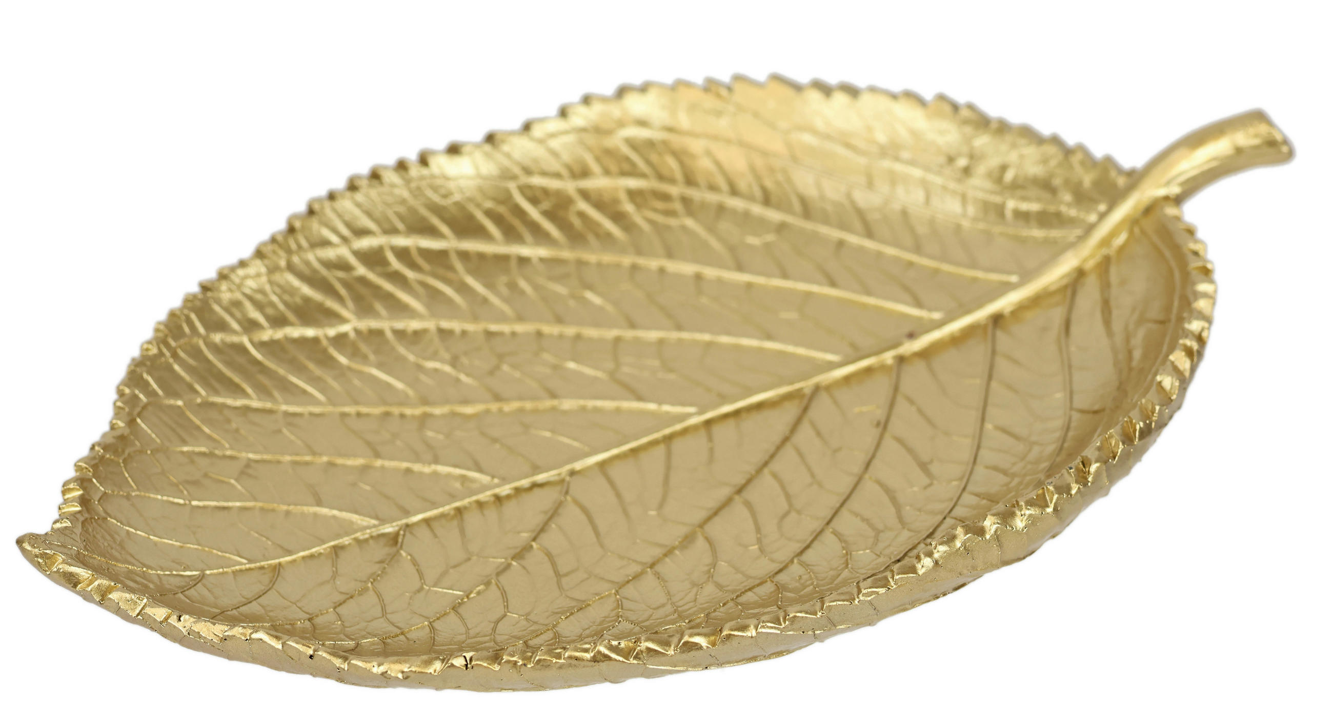 XXXLutz Dekoschale Gold 15.5x3.5x24 cm