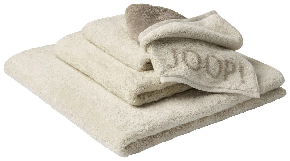 HANDTUCH CLASSIC DOUBLEFACE Sandfarben  - Sandfarben, Design, Textil (50/100cm) - Joop!