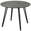 ESSTISCH in Metall, Holzwerkstoff 100/100/75 cm  - Schwarz/Grau, Design, Holzwerkstoff/Metall (100/100/75cm) - Boxxx