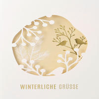 KARTE  - Weiss, Basics, Papier (17,5/12,5/0,1cm)