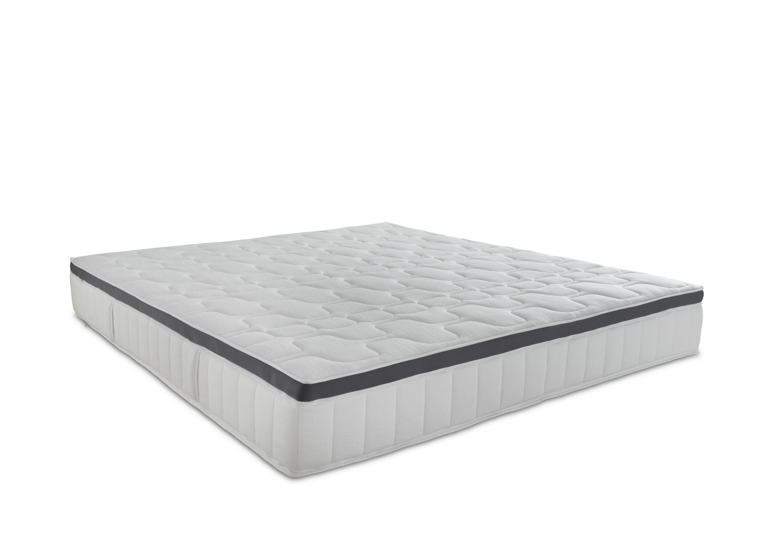 BOXSPRINGBETT - Chromfarben/Bordeaux, KONVENTIONELL, Leder/Textil (180/200cm) - Novel
