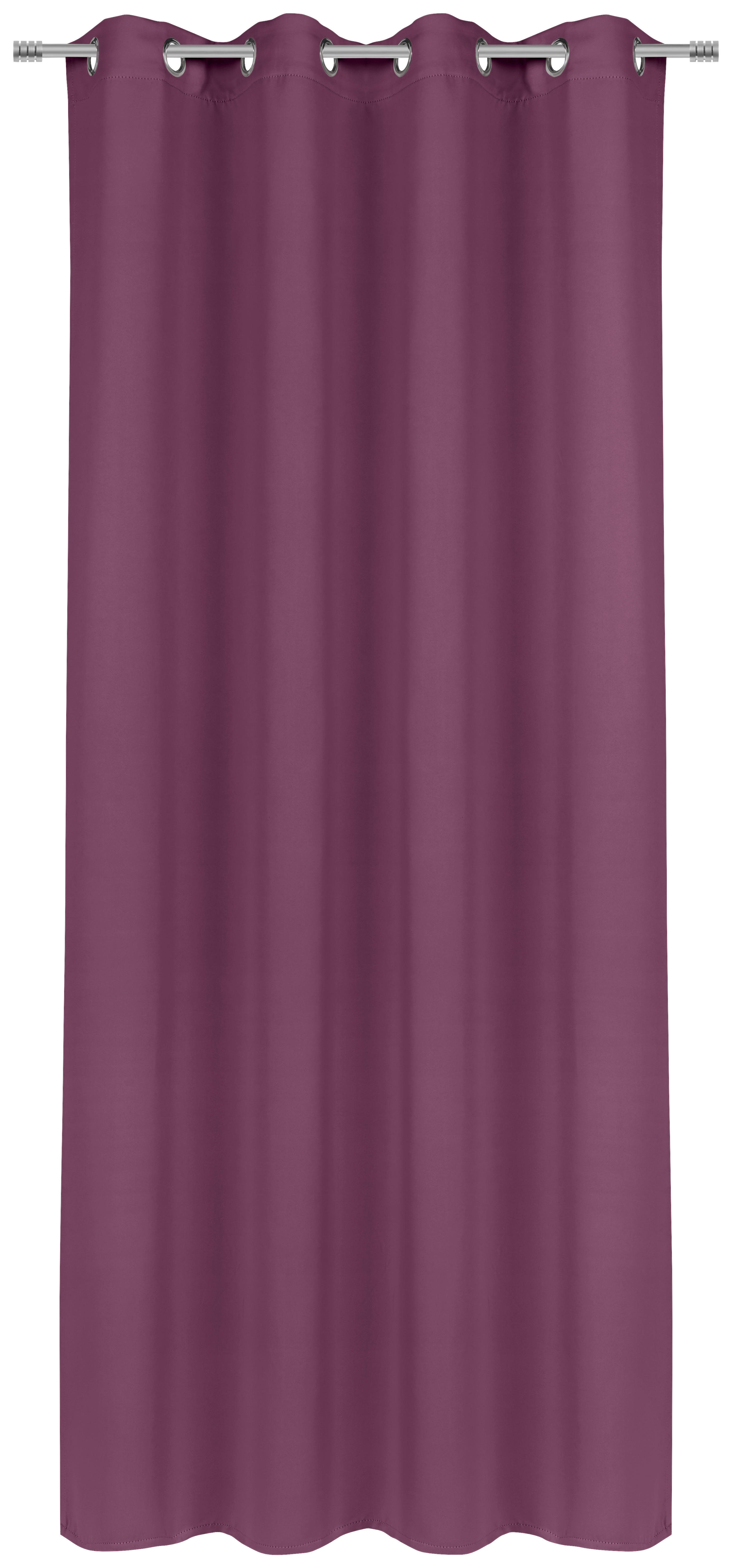 ÖSENSCHAL Verdunkelung 140/245 cm   - Beere, Basics, Textil (140/245cm) - Esposa