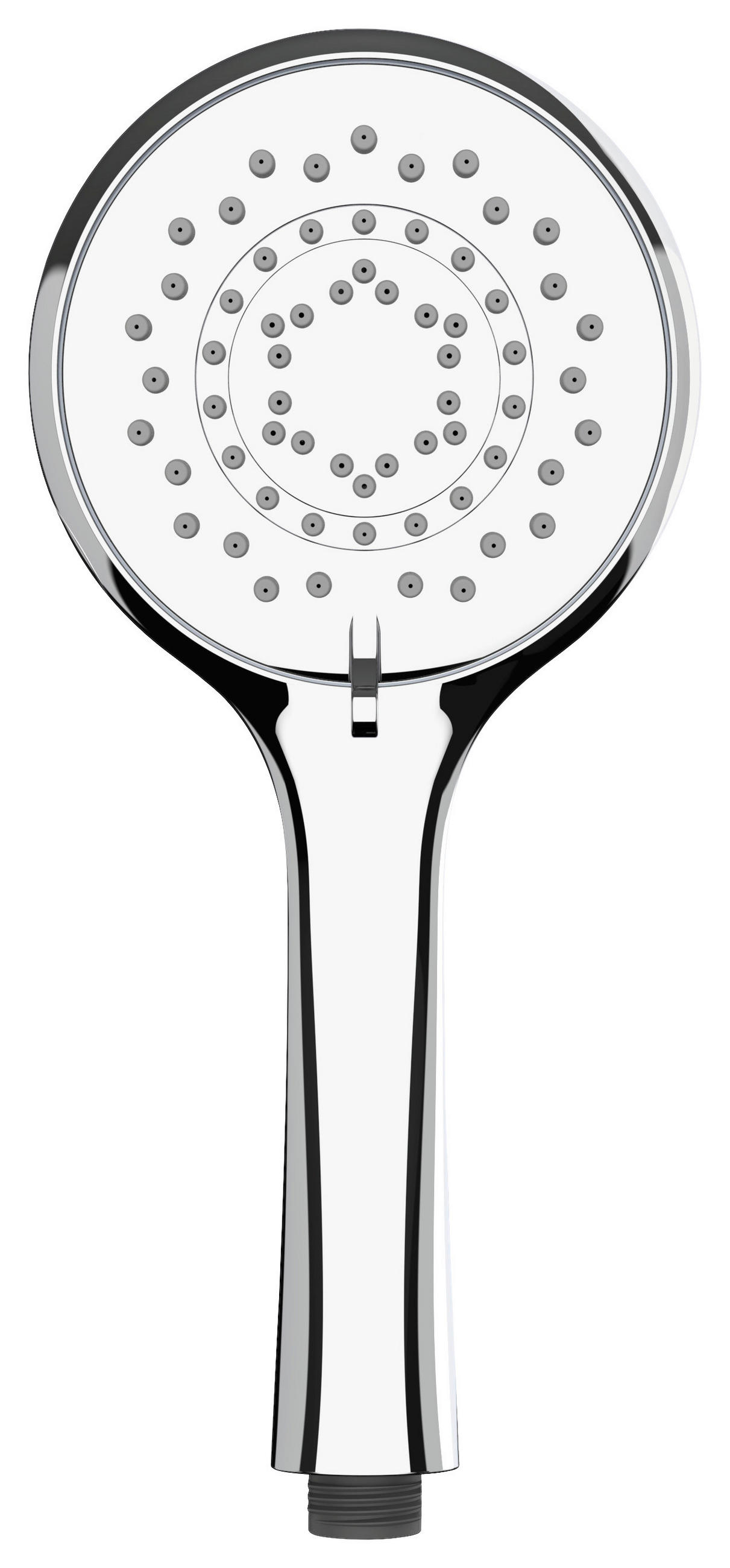 ZUHANYFEJ   - krómszínű, Basics, műanyag (11cm) - Wenko