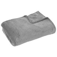 FLEECEDECKE NELE 150/200 cm  - Grau, Basics, Textil (150/200cm) - Novel