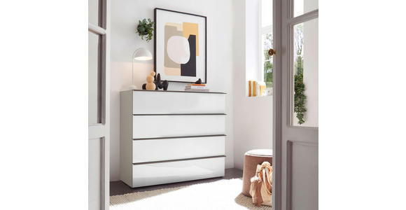 SIDEBOARD in 120/104/43 cm - Schieferfarben/Schwarz, Basics, Glas/Holzwerkstoff (120/104/43cm) - Dieter Knoll