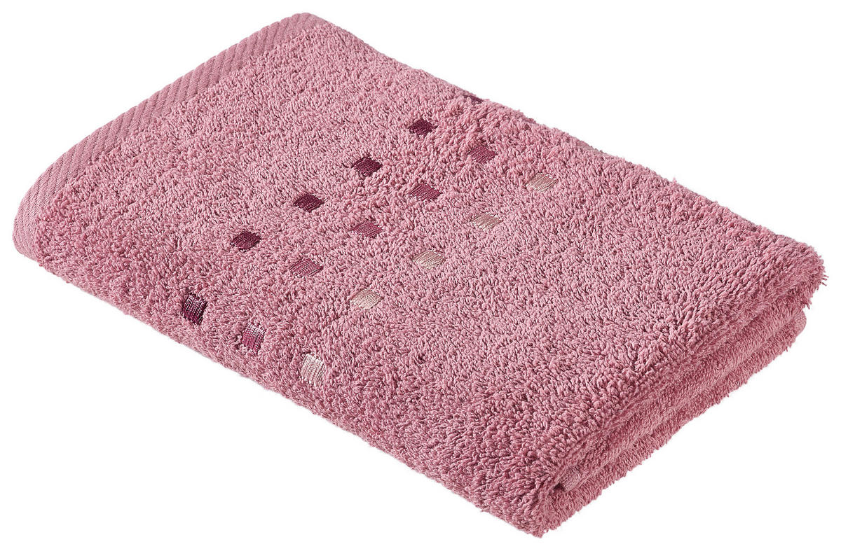 HANDTUCH Quattro Altrosa  - Altrosa, Basics, Textil (50/100cm) - Esposa