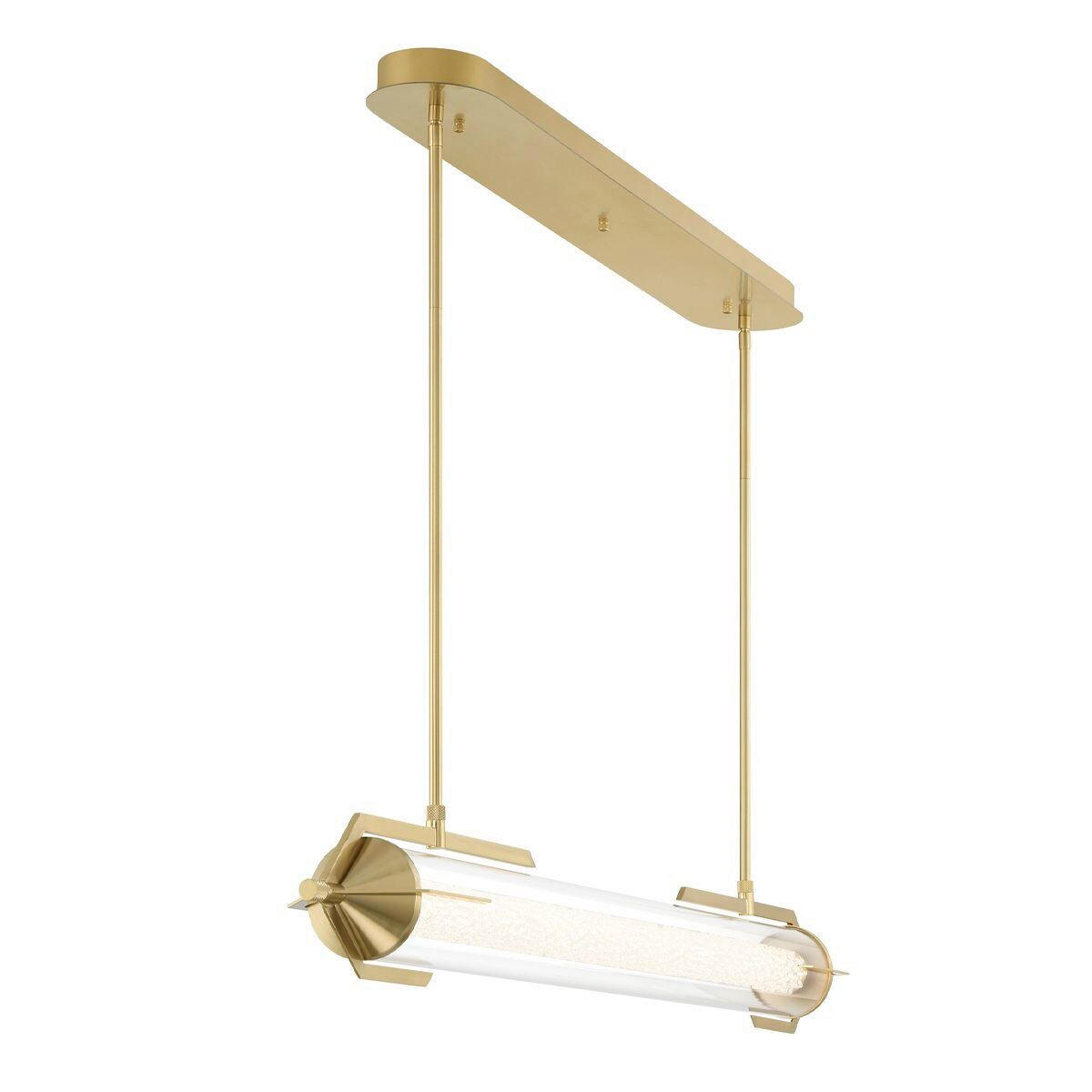 LED-HÄNGELEUCHTE    - Goldfarben, KONVENTIONELL, Glas/Metall (16/12,2/13,8cm) - Elstead Lighting