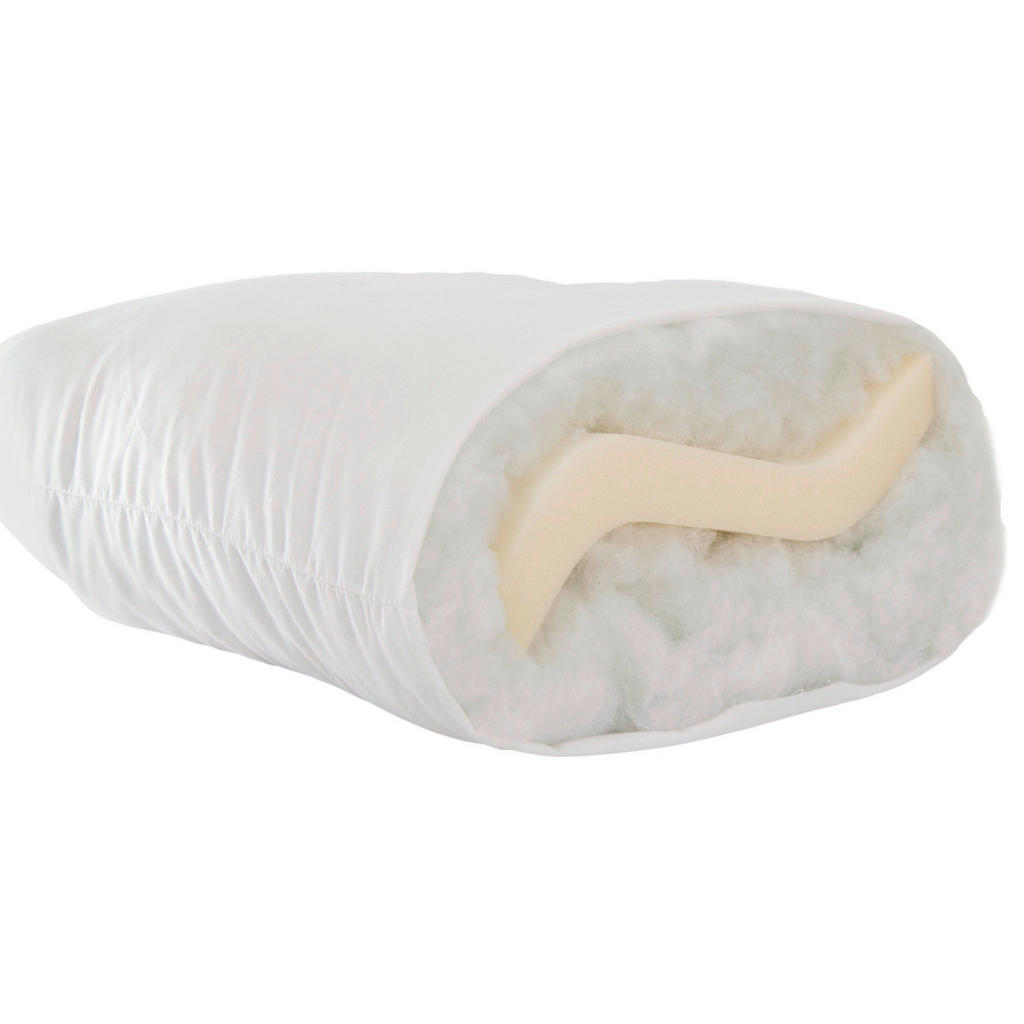 Polster Anti-Schnarch Kissen Benno 40x80 cm Pes/Kaltschaum