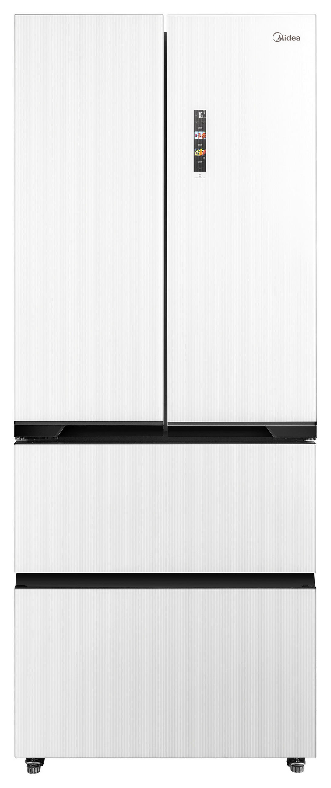 FRENCH-DOOR 75.3/191/60 cm MDRF600BIE36  - Weiß, Basics, Glas/Kunststoff (75.3/191/60cm) - Midea