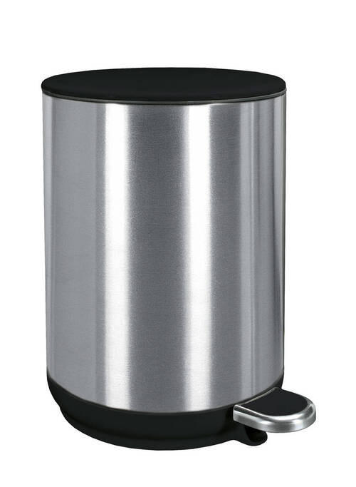 KOSMETIKEIMER COLONNA 5 L  - Schwarz, Basics, Kunststoff/Metall (20/30cm) - Kleine Wolke