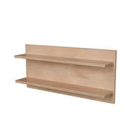 WANDBOARD in 80/37/16 cm Naturfarben  - Naturfarben, Basics, Holzwerkstoff (80/37/16cm)