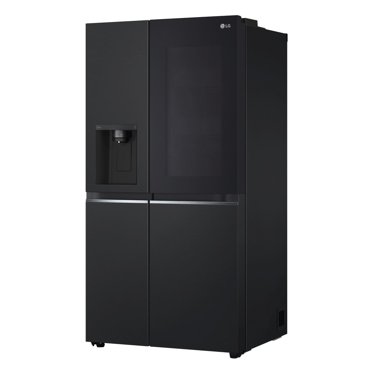 SIDE-BY-SIDE 91,3/179/73,5 cm GSGV81EPLL  - Schwarz, Basics, Metall (91,3/179/73,5cm) - LG
