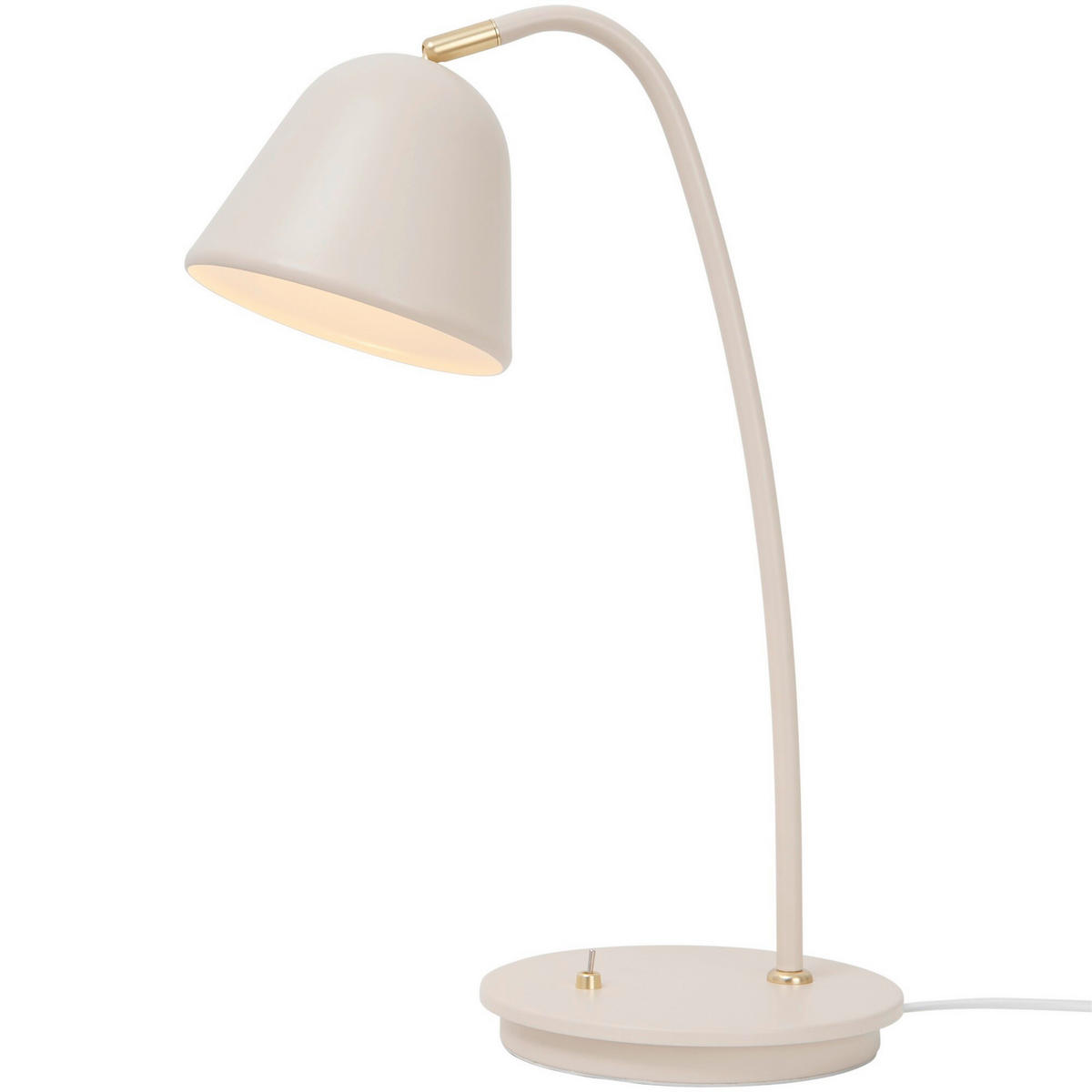 TISCHLEUCHTE 20/49/38,4 cm   - Beige, Trend, Metall (20/49/38,4cm) - Nordlux