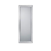 NÁSTĚNNÉ ZRCADLO 60/160/3,7 cm  - barvy chromu, Konvenční, plast/sklo (60/160/3,7cm)
