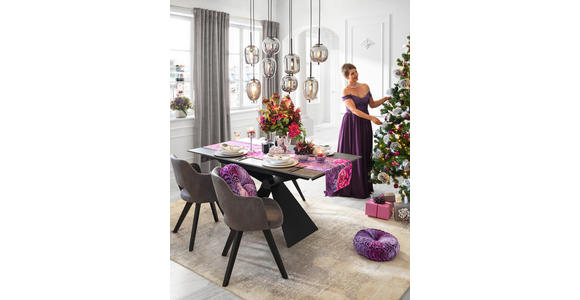 BESTECKSET Glam Chic 30-teilig Edelstahl  - Schwarz, Design, Metall - Homeware Profession.