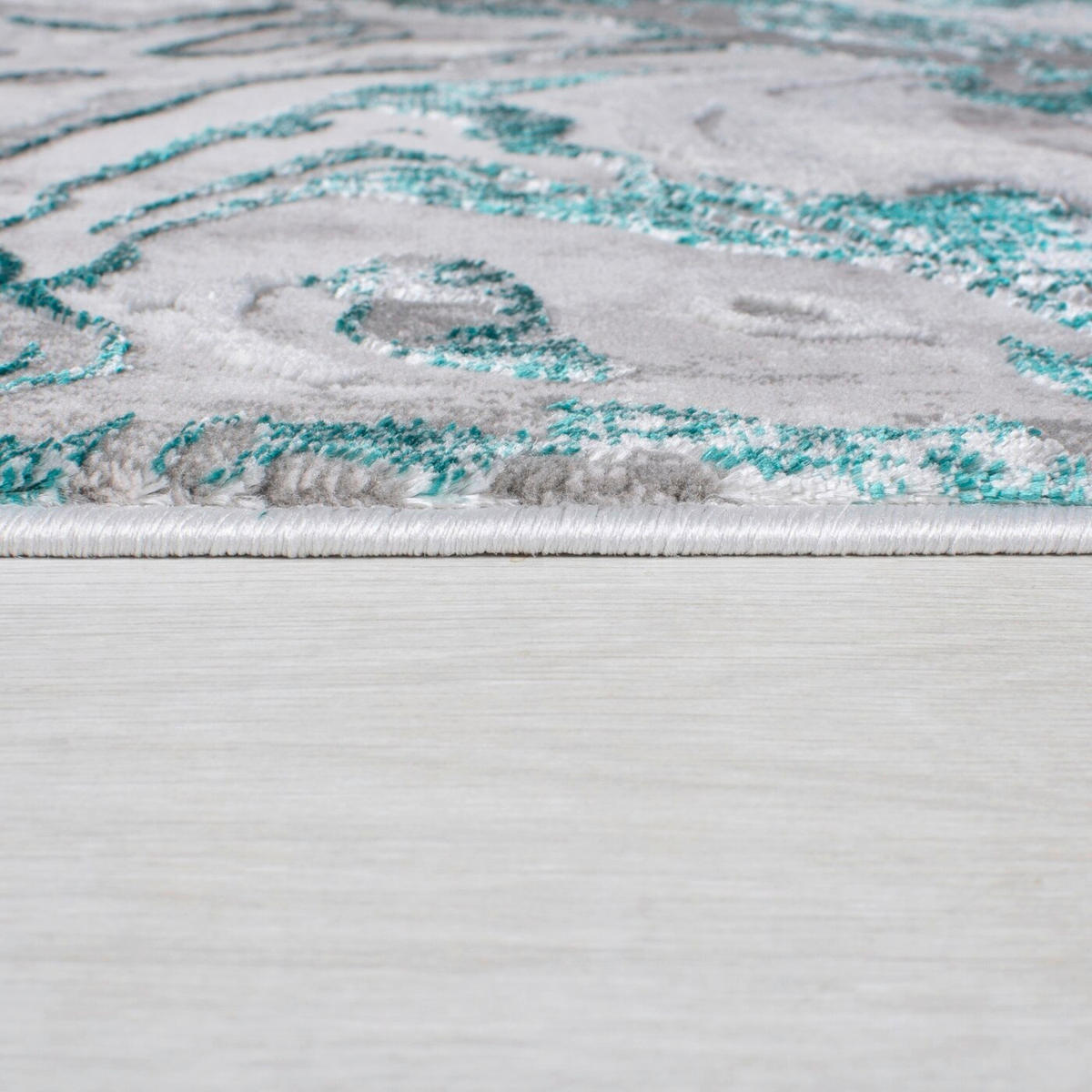 COVOR ȚESUT  - verde smarald/bej, Basics, textil (80/150cm)
