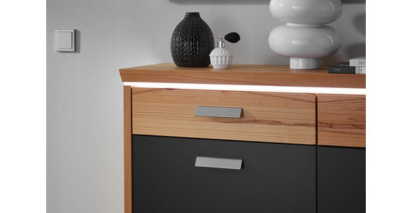 SCHUHSCHRANK 123/96/32 cm - Dunkelbraun/Silberfarben, Design, Holz/Holzwerkstoff (123/96/32cm) - Dieter Knoll