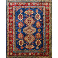 ORIENTÁLNY KOBEREC, 80/300 cm, modrá, zelená, viacfarebná - viacfarebná/modrá, Lifestyle, textil (80/300cm) - Cazaris