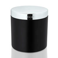 KOSMETIKDOSE - Chromfarben/Schwarz, Basics, Kunststoff (11/11/12,4cm) - Joop!