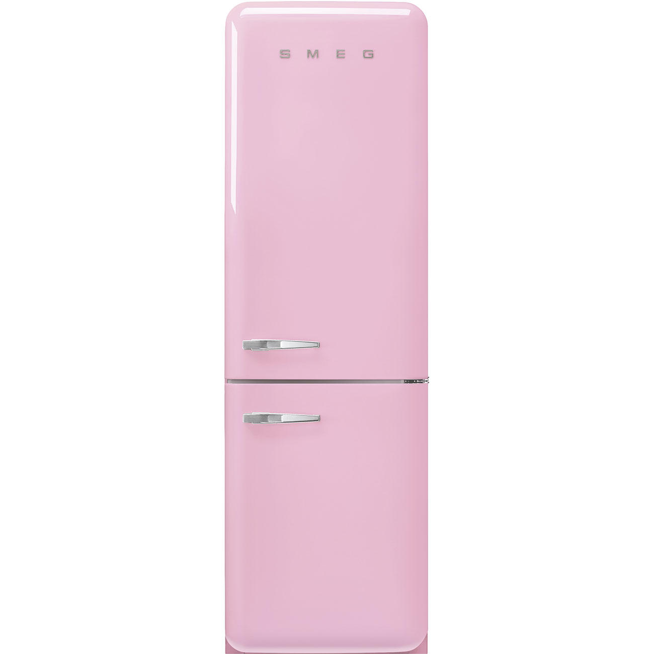 KÜHL-GEFRIER-KOMBINATION FAB32RPK5  - Pink, Basics, Metall (60/196,8/72,8cm) - SMEG