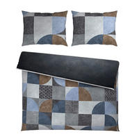 OBOJESTRANSKA POSTELJNINA 200/200 cm saten siva  - siva, Basics, tekstil (200/200cm) - Esposa