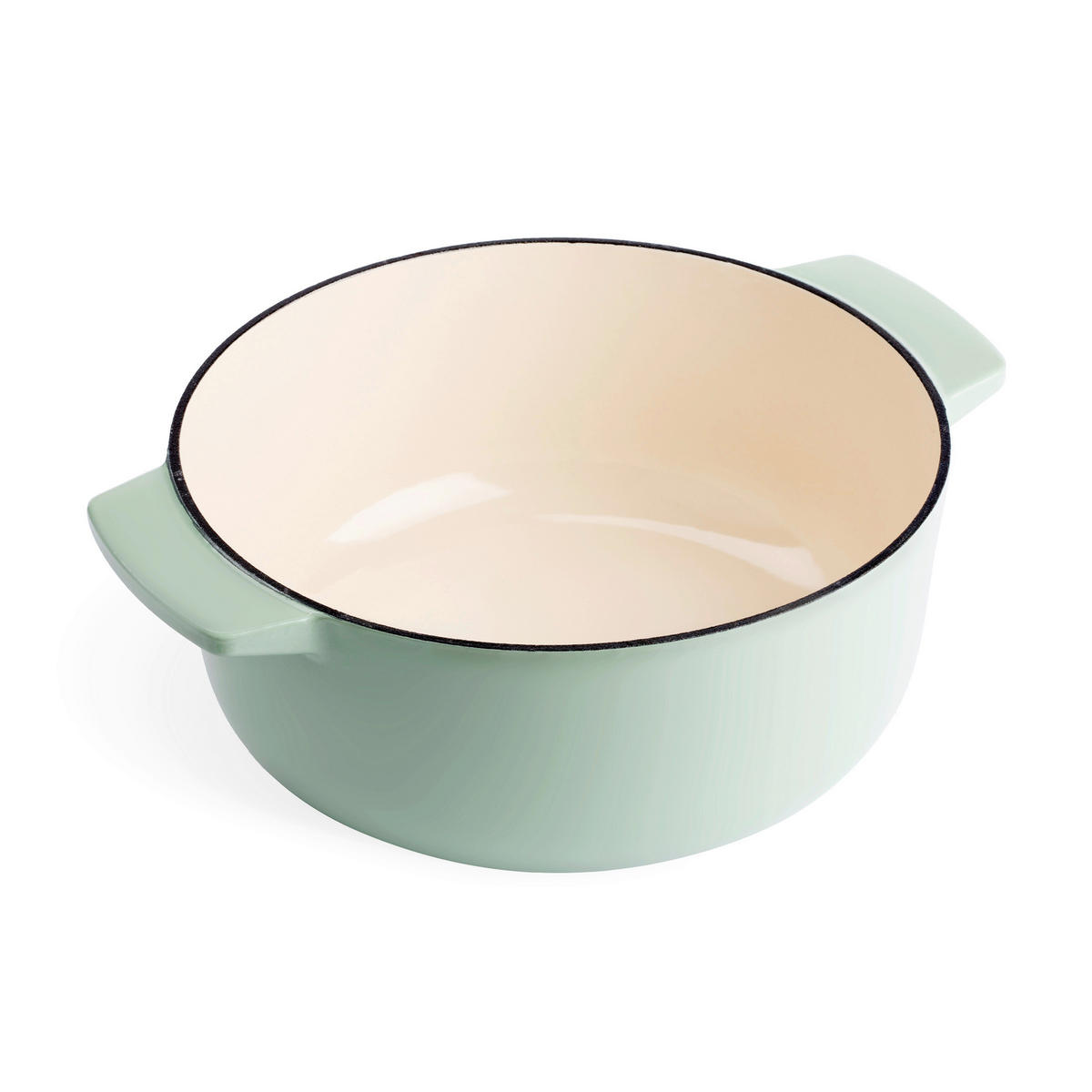BRÄTER Cast Iron  - Creme/Rosa, Basics, Metall (5.2l) - Kitchenaid