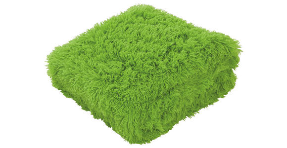 Kuscheldecke Carina 150x200 cm - Grün, KONVENTIONELL, Textil (150/200cm) - Luca Bessoni
