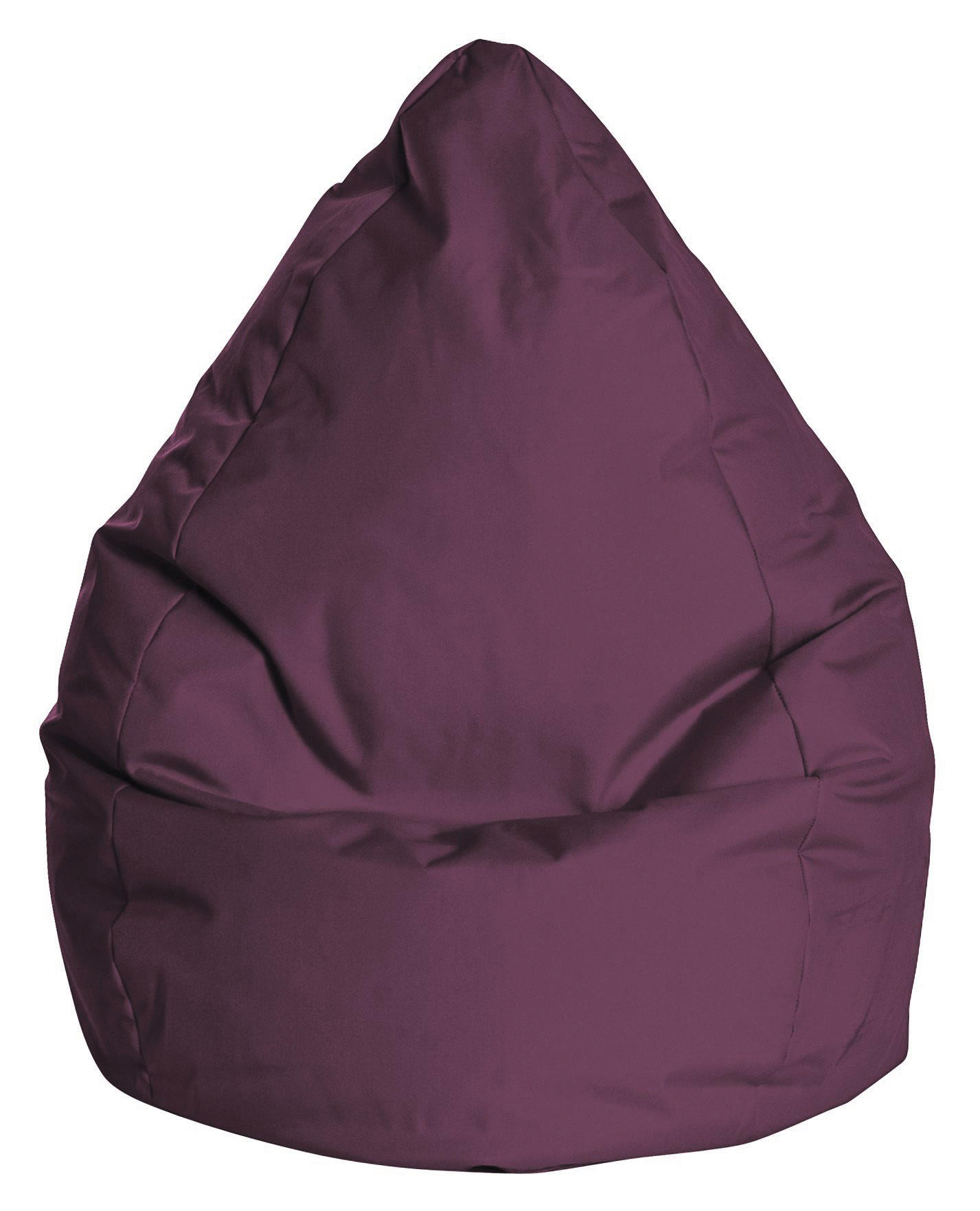 SITZSACK 220 l  - Aubergine, Design, Textil (110/70/110cm)