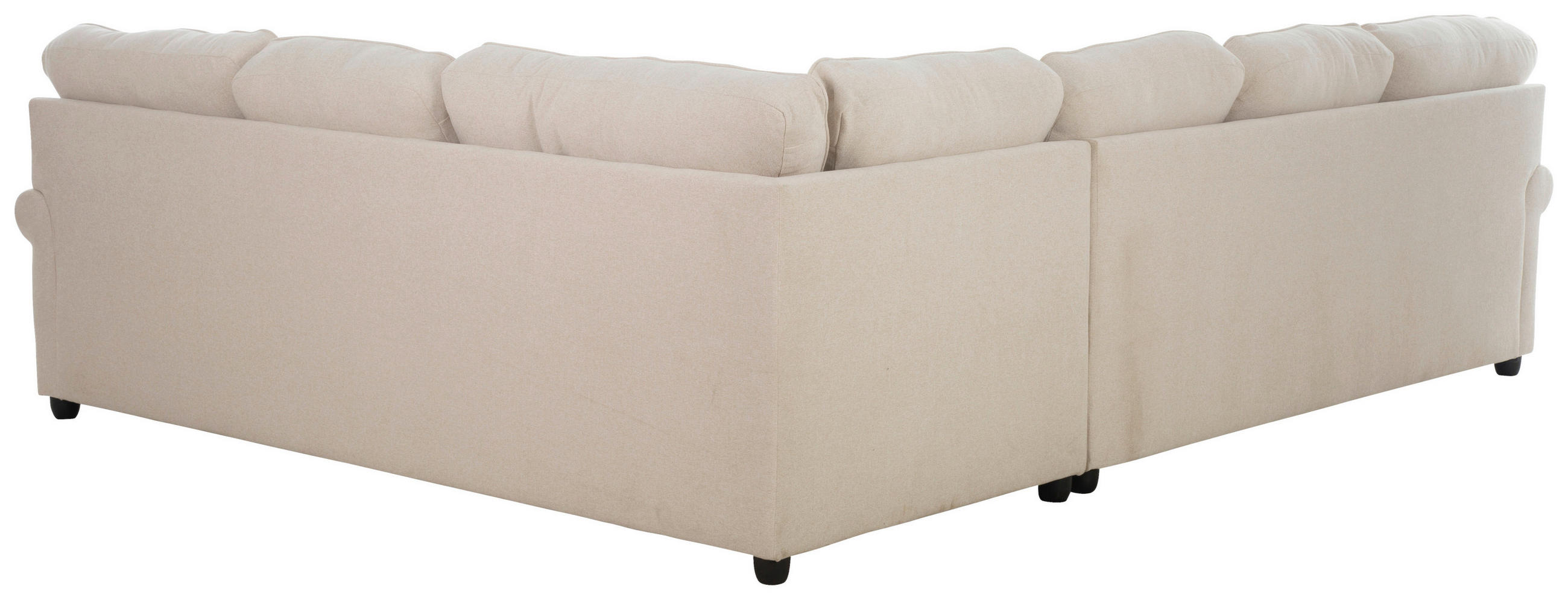 COLȚAR textil bej  - bej/negru, Konventionell, lemn/textil (300/245cm) - P & B