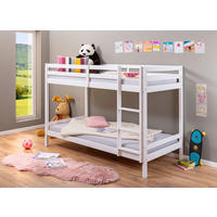 POSCHODOVÁ POSTEĽ, 90/200 cm biela - biela, Modern, drevo (90/200cm) - MID.YOU