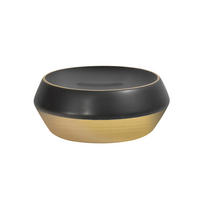 SEIFENSCHALE Keramik  - Goldfarben, Basics, Keramik (5/4.7/12cm) - Spirella