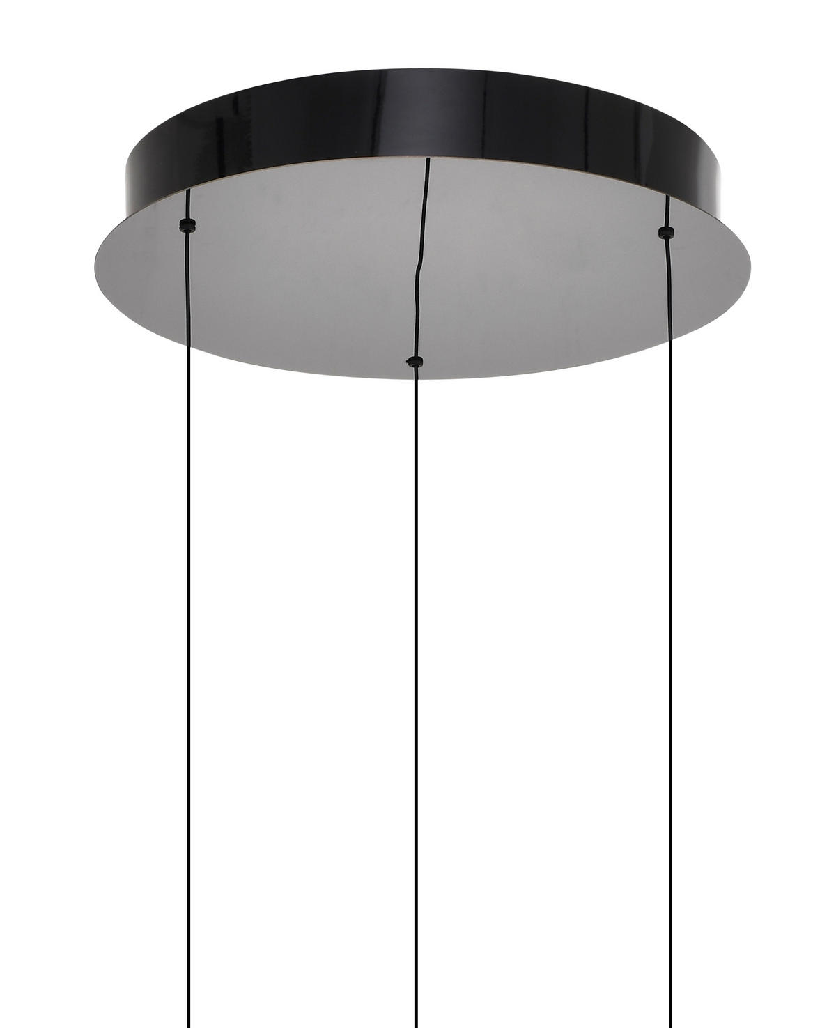 LED-HÄNGELEUCHTE Gubbio 49/150/49 cm  - Schwarzchrom, Design, Metall (49/150/49cm)