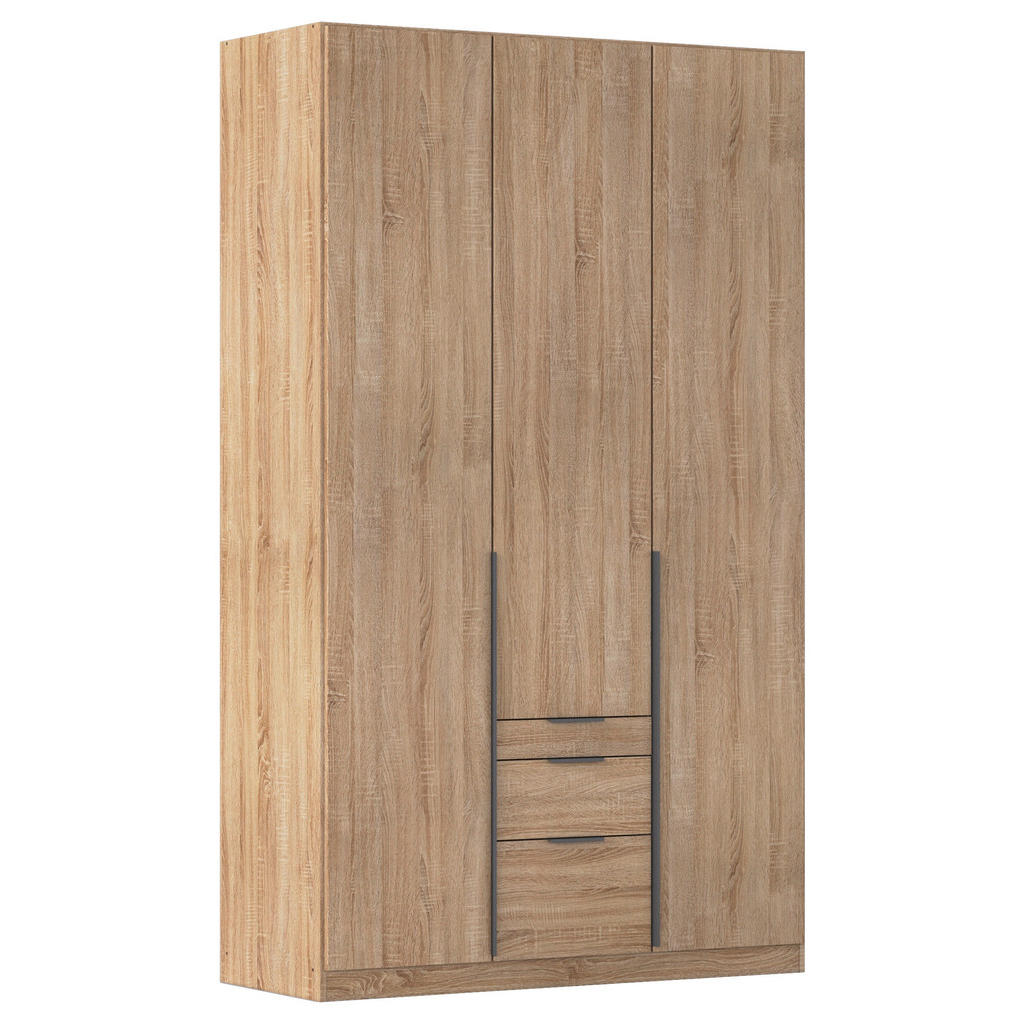 Rauch Möbel SKRIŇA S OTOČNÝMI DVERAMI, dub sonoma, 136/229/54 cm