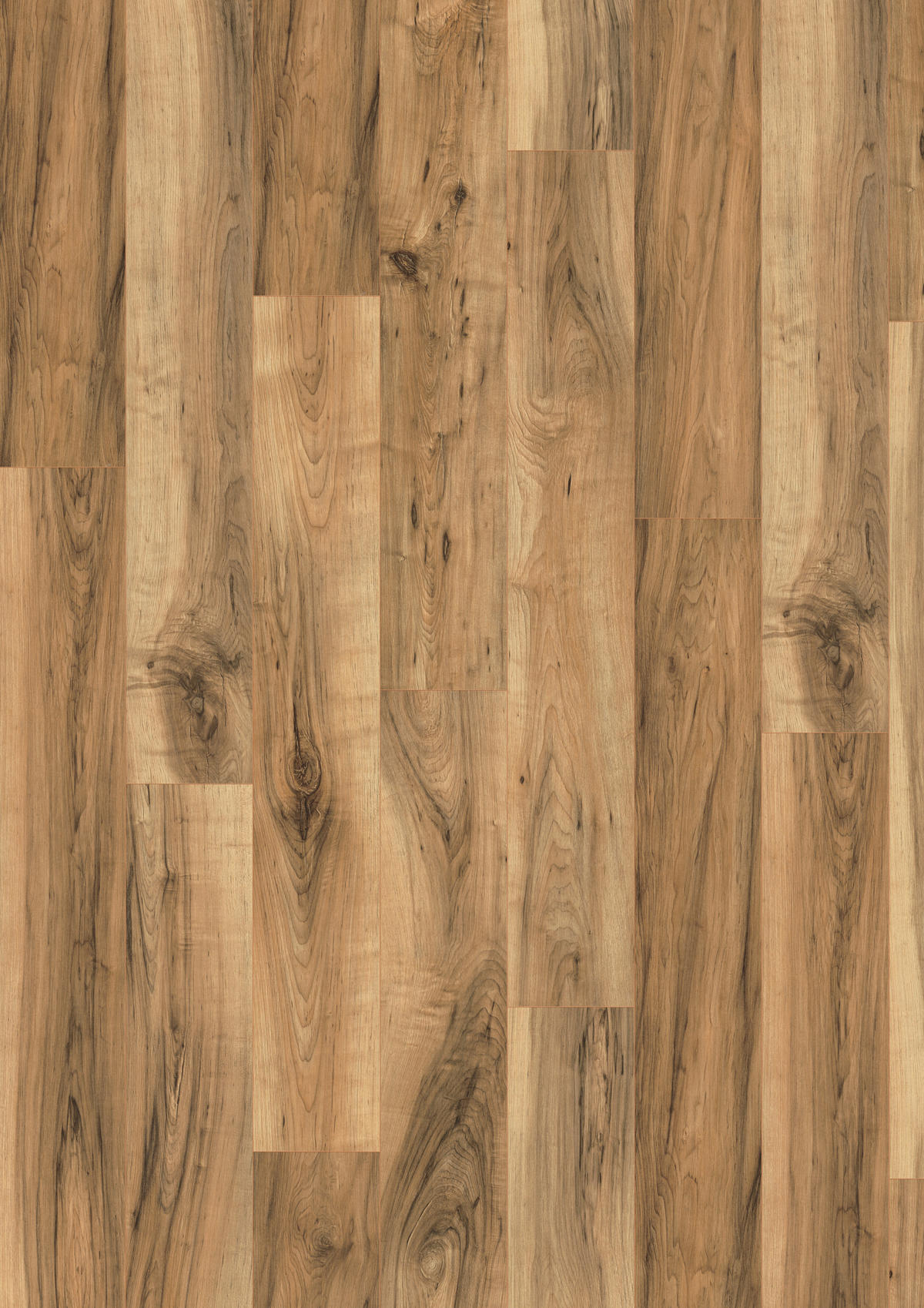 LAMINATBODEN Perganti Nussbaum EGGER Nature Sense Aqua  per  m² - Nussbaumfarben/Braun, KONVENTIONELL, Holzwerkstoff (129.2/19.3/0.8cm) - Egger Holzwerkstoffe