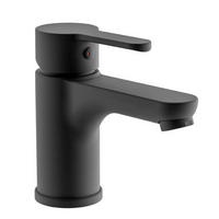 WASCHTISCHARMATUR 44106  - Schwarz, KONVENTIONELL, Metall (5,0/13,0/14,5cm) - Schütte