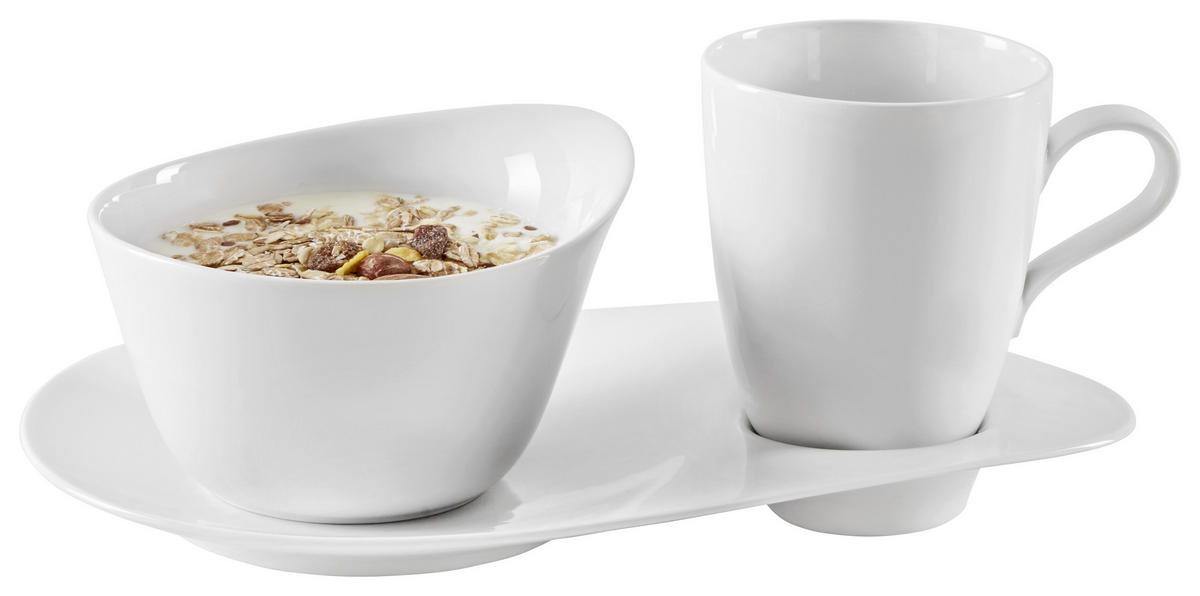 KAFFEEBECHER Life  400 ml   - Weiß, Basics, Keramik (0,40l) - Seltmann Weiden
