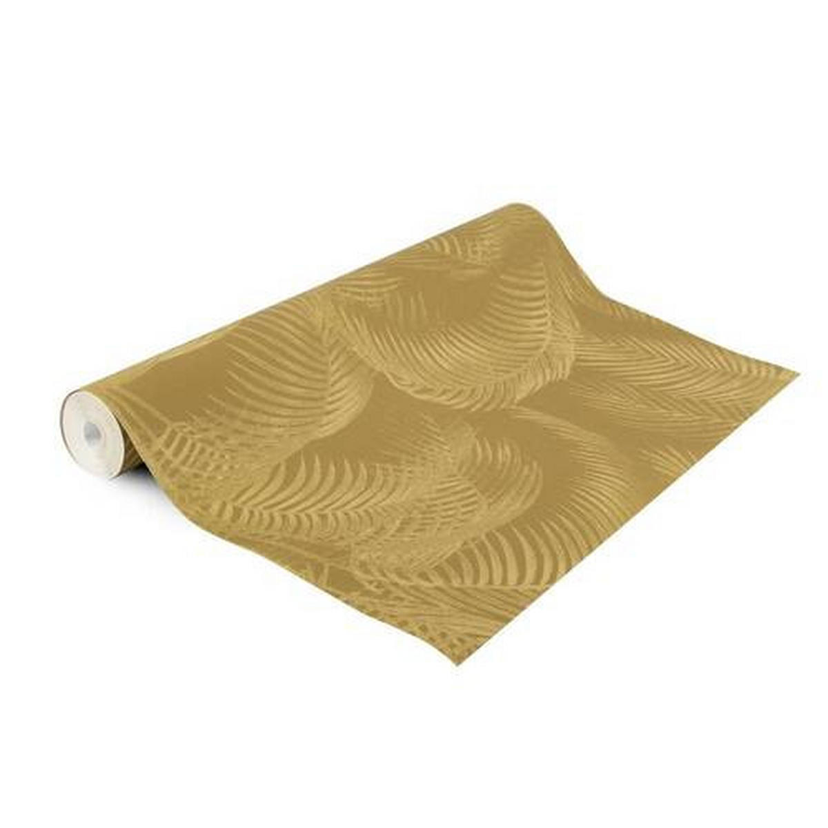 NON WOVEN-TAPET 52/1005 cm  - gul, Basics, papper/plast (52/1005cm)