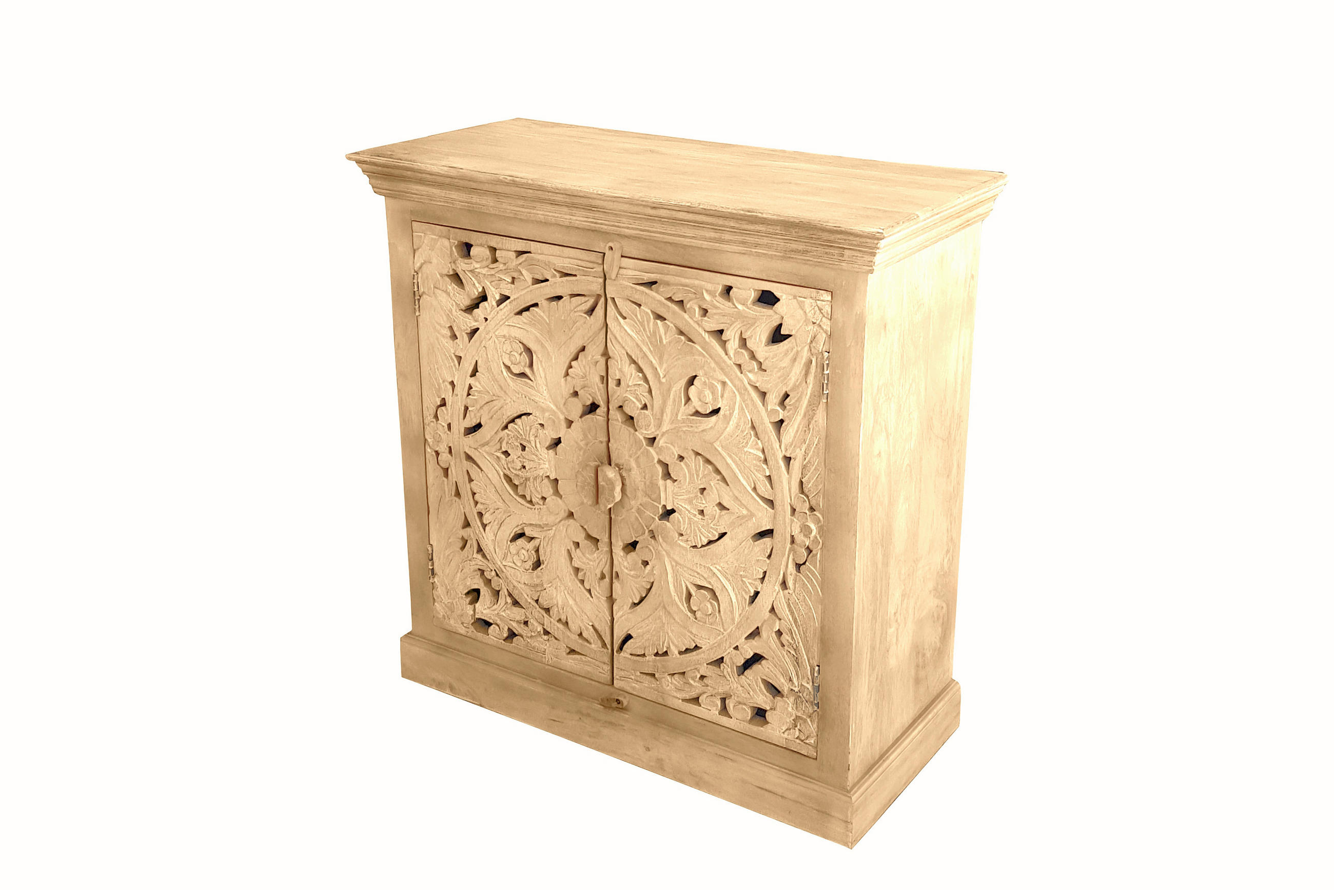 KOMMODE , 90/90/45 cm,  - Naturfarben, Design, Holz (90/90/45cm) - MID.YOU