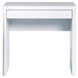 SCHREIBTISCH 79/44/76 cm  in Weiß  - Weiß, KONVENTIONELL, Holzwerkstoff (79/44/76cm) - Venda