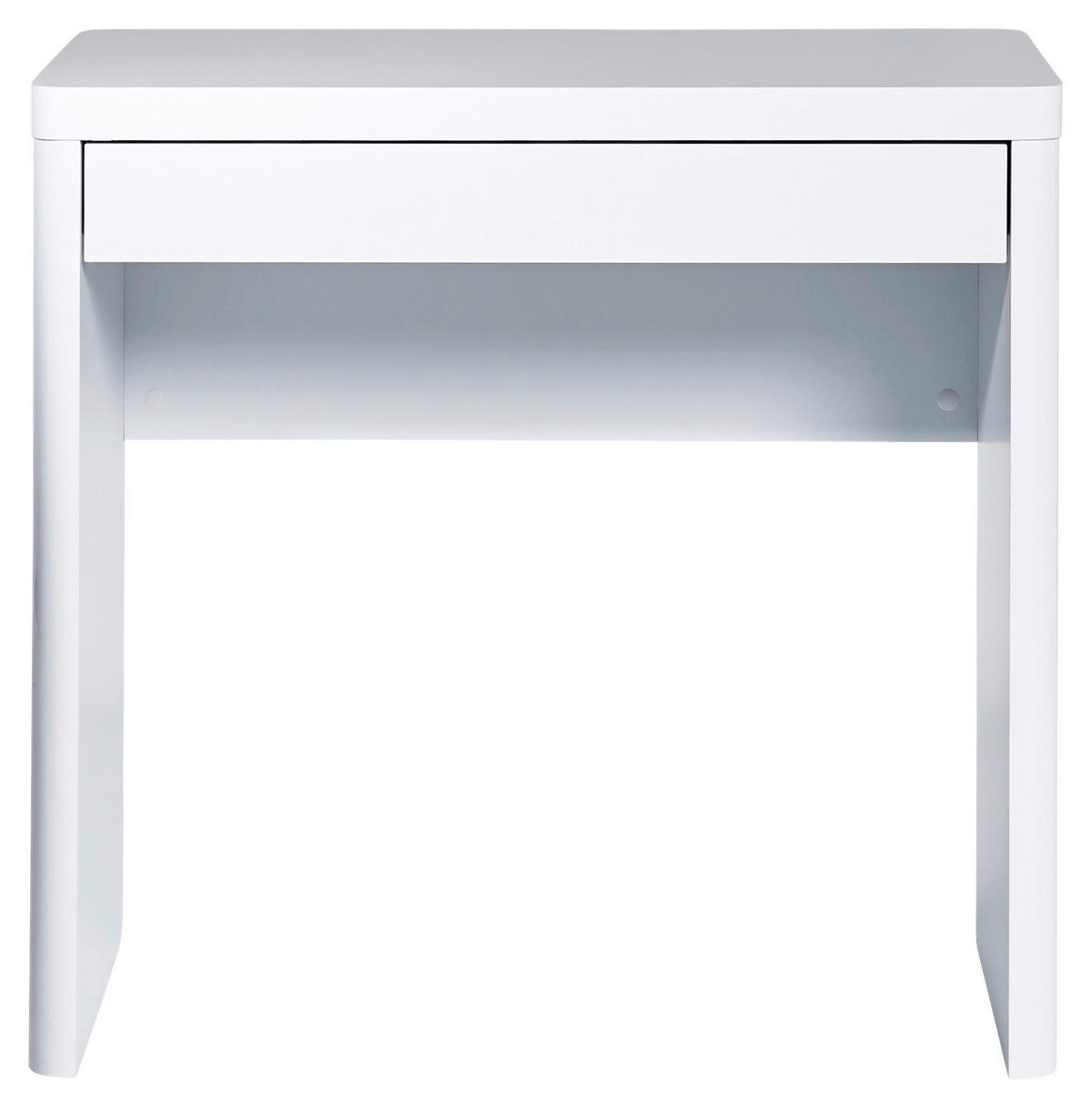 SCHREIBTISCH 79/44/76 cm  in Weiß  - Weiß, KONVENTIONELL, Holzwerkstoff (79/44/76cm) - Venda