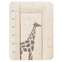 PŘEBALOVACÍ PODLOŽKA, 50/70 cm - cappuccino, Basics, plast (50/70cm) - Patinio