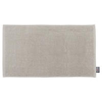 BADEMATTE Silberfarben 50/70 cm  - Silberfarben, KONVENTIONELL, Naturmaterialien/Textil (50/70cm) - LOOKS by W.Joop