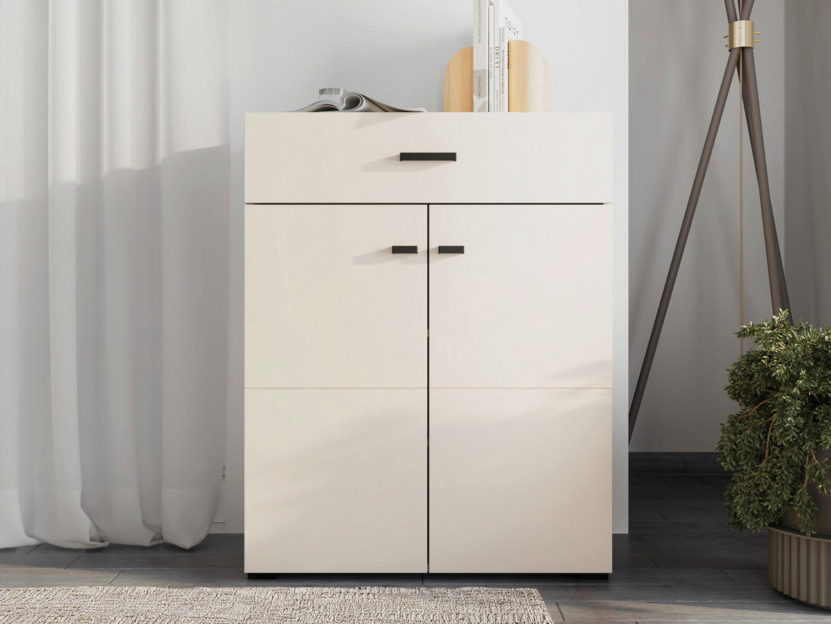 GARDEROBE 6-teilig  in 240/194/35 cm  - Kaschmir, Basics, Holzwerkstoff/Textil (240/194/35cm) - Carryhome