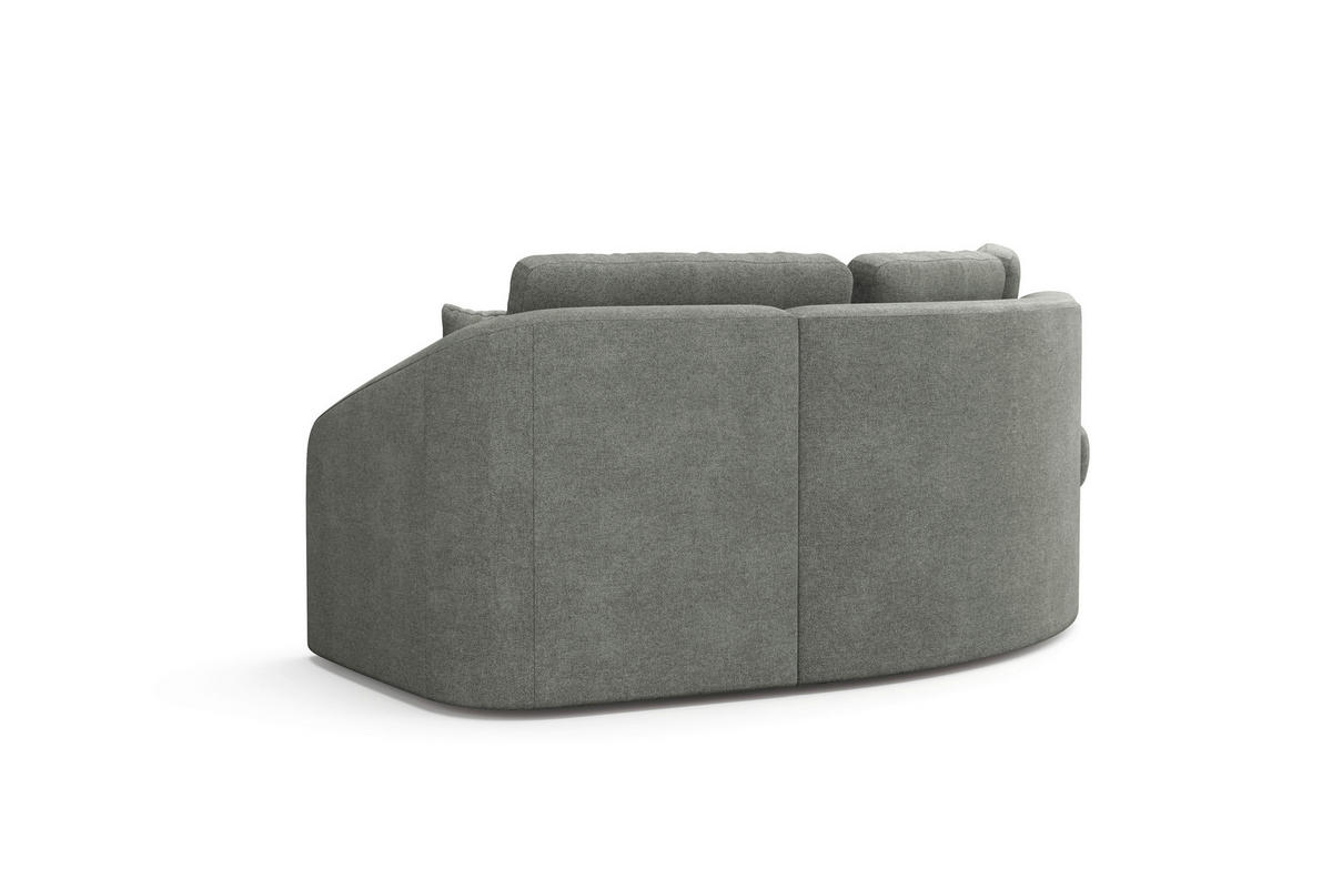 ECKSOFA in Mikrofaser Schlammfarben  - Schlammfarben/Schwarz, Modern, Kunststoff/Textil (230/266cm) - Sit & More