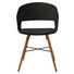 STUHL Lederlook Schwarz - Buchefarben/Schwarz, LIFESTYLE, Holz/Kunststoff (51,5/80,5/52cm) STUHL Lederlook Schwarz - Buchefarben/Schwarz, LIFESTYLE, Holz/Kunststoff (51,5/80,5/52cm)